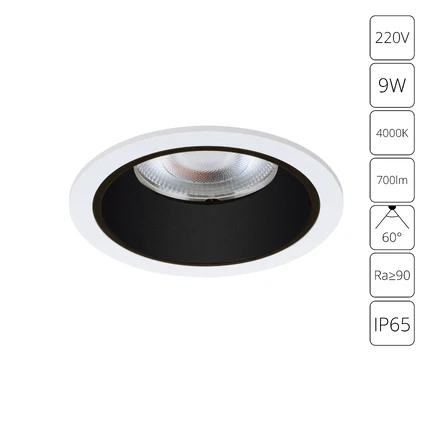 Точечный встраиваемый светильник Arte Lamp CHESS A3313PL-1WH